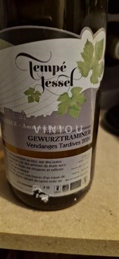 Alsace Vendanges Tardives Tempé Jessel 2020