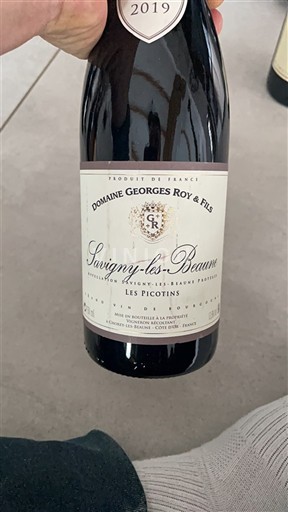 Burgundija Savigny-lès-beaune Domaine Georges Roy & Fils Les Picotins 2019
