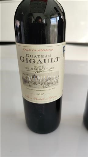 Bordoja Blaye-côtes-de-bordeaux Château Gigault 2021