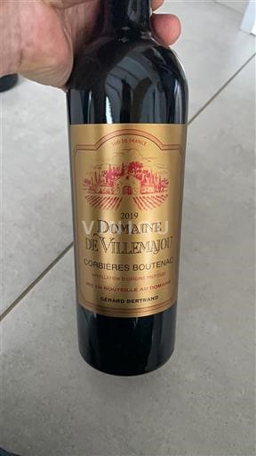 Languedoc Corbières-boutenac Domaine Villemajou 2019