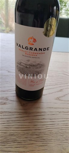 Lugina e Maipos Maipo Central Valgrande Merlot-Carmenère Selección Especial 2025