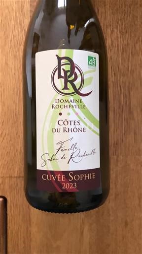 Rhônen laakso Côtes-du-rhône Domaine Rocheville Sophie 2023