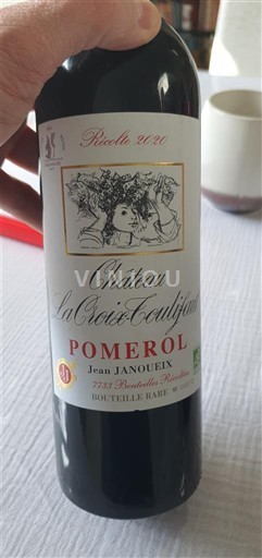 Viner Rouge sec Château La Croix Coulaine 2021 Frankrike Bordeaux Pomerol AOC