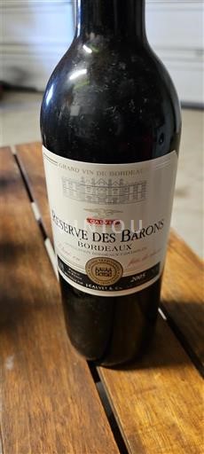 Bordo Calvet Réserve des Barons 2020