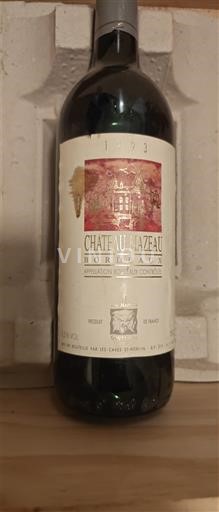 Bordoja Bordo Château Mazeau 1993