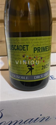 Lugina e Luarës Muscadet Vignoble Drouard Primeur 2025