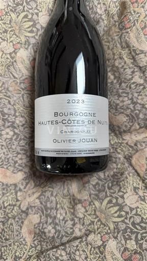 Wijnen Blanc sec Olivier Jouan 2023 Frankrijk Bourgondië Niet gespecificeerd AOC
