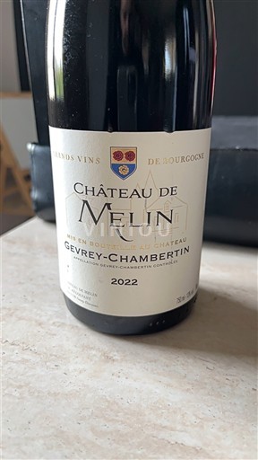 Burgundi Gevrey-Chambertin Château Melin 2022