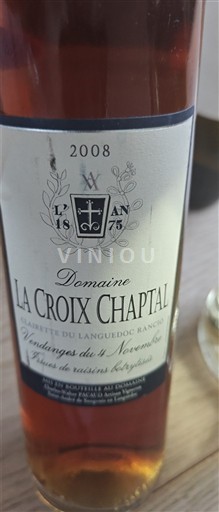 Languedoc Clairette du Languedoc Domaine La Croix Chaptal Vendanges de la Toussaint 2008