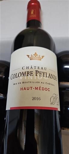 Bordeaux Haut-Médoc Château Colombe Peylande 2016