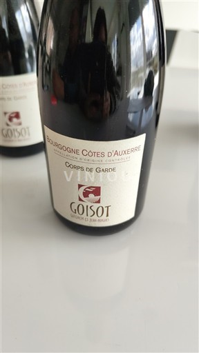 Viner Rouge sec Corps de Garde Goisot 2013 Frankrike Burgund Bourgogne Côtes d'Auxerre AOC