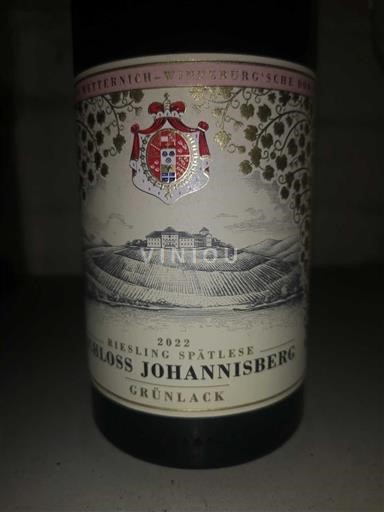 Рајнгau Rheingau Schloss Johannisberg Grünlack 2022