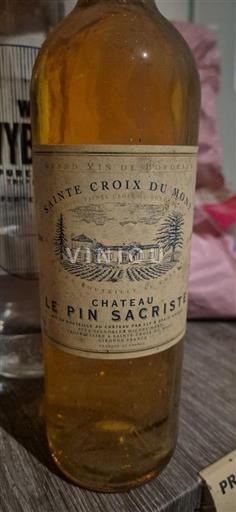 Bordeaux Sainte-Croix-Du-Mont Château Le Pin Sacristie 2006