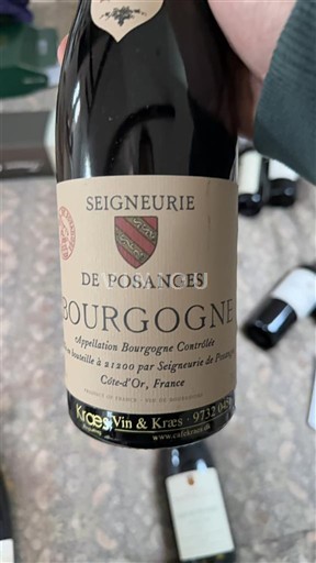 Wines Rouge sec Seigneurie de Posanges Non millésimé France Burgundy AOC