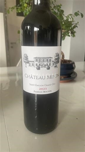 Bordoja Saint-Émilion Grand Cru Château Milon 2023