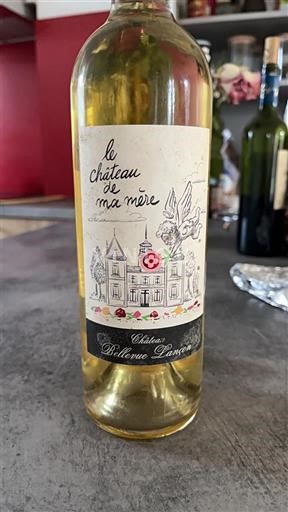 Verërat Blanc sec Le Château de Ma Mère Château Bellevue Lavergne 2020 Francë Bordoja Bordo AOC