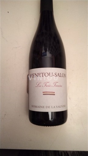 Lugina e Luarës Menetou-salon Domaine La Vauvinière Les Trois Terroirs 2020