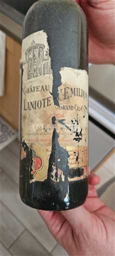 Bordoja Saint-Émilion Grand Cru Grand Cru Château Laniote 2004