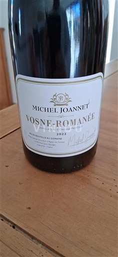 Viner Rouge sec Michel Joannet 2022 Frankrike Burgund Vosne-romanée AOC