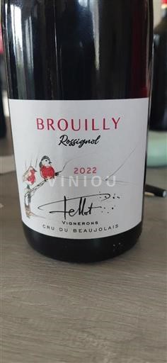 Beaujolais Brouilly Domaine J. P. PELLET Rossignol 2022