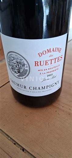 Lugina e Luarës Saumur-champigny Domaine Ruettes 2022