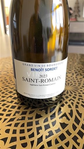 Burgund Saint-Romain Benoît Sordet 2023