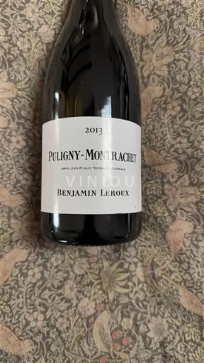 Burgundija Puligny-Montrachet Benjamin Leroux 2013