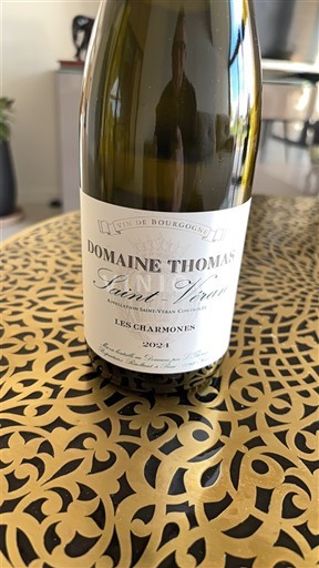 Burgund Saint-Véran Domaine Thomas Les Charmones 2024