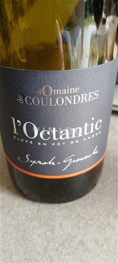 Linguadoca e Rossiglione Paese d'Oc Domaine Coulondres l'Octantic Senza annata