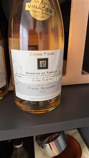 Korzika Nespecificirano Domaine Tanella Alexandra 2021