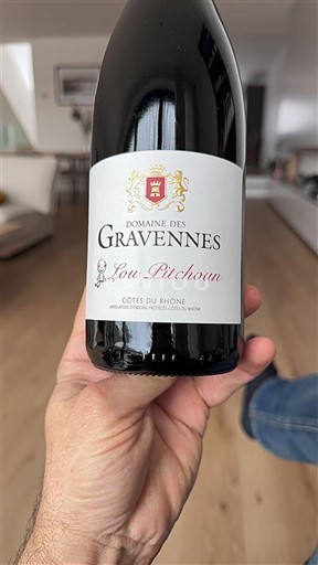 Valle del Rodano Côtes-du-Rhône Domaine Gravennes Lou Pitchoun 2023