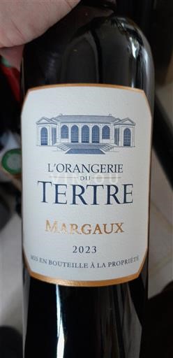 Bordeaux Margaux Château Tertre L'Orangerie du Tertre 2023