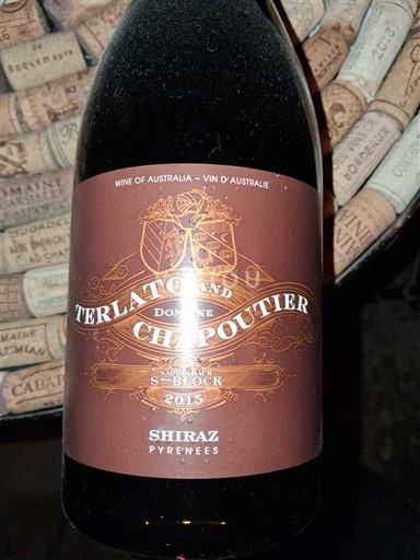 Victoria Pirenet Domaine Terlato & Chapoutier Saddleblock 2015