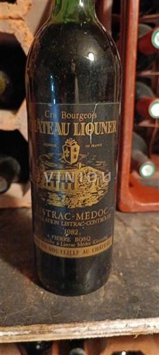 Bordoja Listrac-Médoc Château Liouner 1982