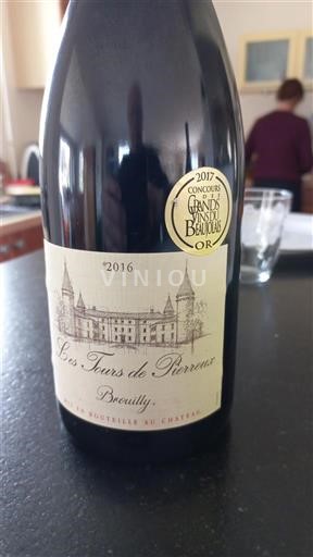 Beaujolais Brouilly Les Tours de Pierreau 2016