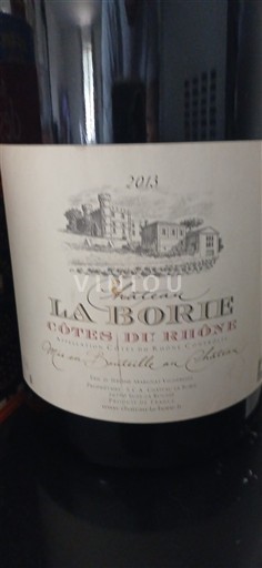 Lugina e Ronës Bregdeti i Rodanit Château La Borie 2013