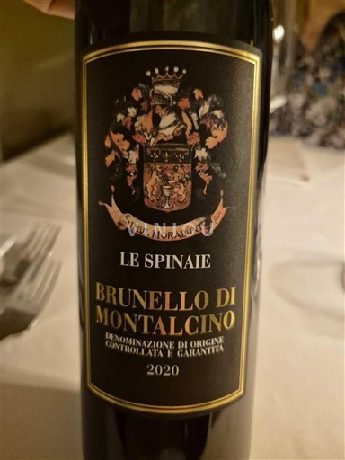 Toskana Brunello di Montalcino Le Spinaie 2020