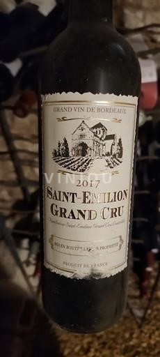 Vinos Rouge sec Château Saint Pey Armens 2017 Francia Burdeos Saint-Émilion Gran Cru AOC