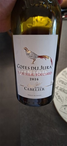 Žura Кот д'Жура Marcel Cabelier Trousseau Poulsard 2016