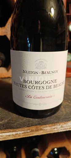 Burgundi E paspecifikuar Nuiton-Beaunoy La Coulouvière 2021