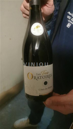 Rhônedalen Côtes-du-rhône Les Trois Oratoires 2024