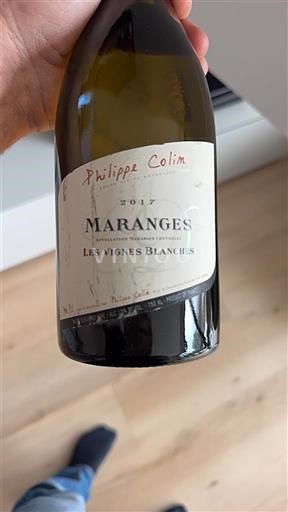 Burgundi Maranges Philippe Colim Les Vignes Blanches 2017