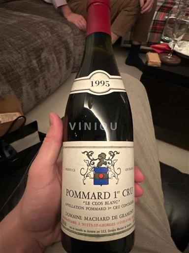 Burgundija Nespecificirano Premier Cru Domaine Machard de Gramont Le Clos Blanc 1995