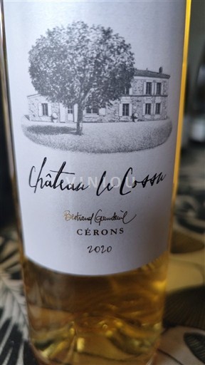 Bordoja Cérons Château Le Cos 2020