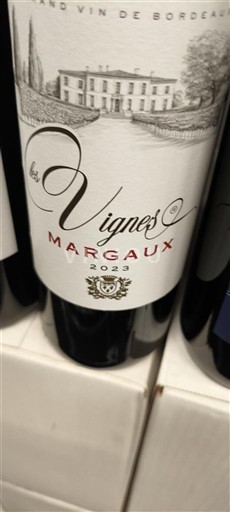 Burdeos Margaux Les Vignes 2023