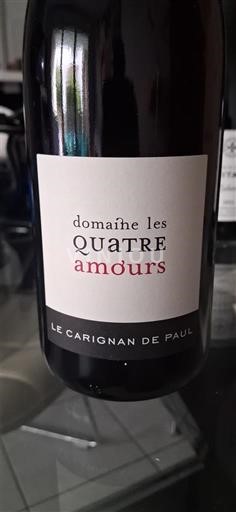 Lengdok dhe Rusionjë Vend e Oksonisë Domaine Les Quatre Amours Le Carignan de Paul Jo Viti