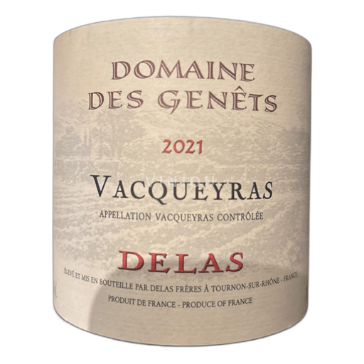 Thung lũng Rhône Vacqueyras Domaine des Genêts 2021