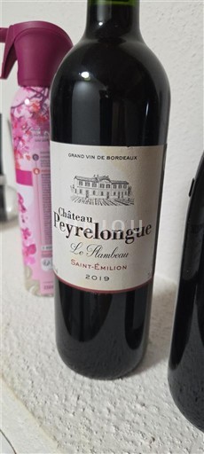 Bordoja Saint-Émilion Château Peyrelongue Le Flambeau 2019