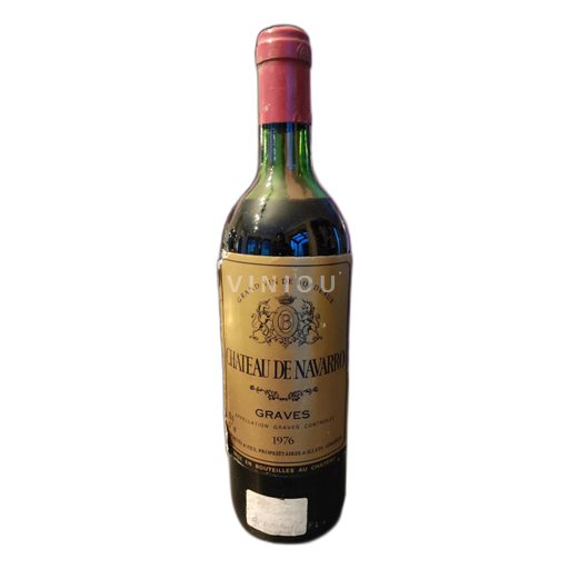 Bordeaux Graves Château de Navarro 1976