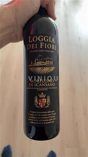 Вина Rouge sec Loggia dei Fiori 2015 Italija Toskana Морелино ди Сканcано DOC